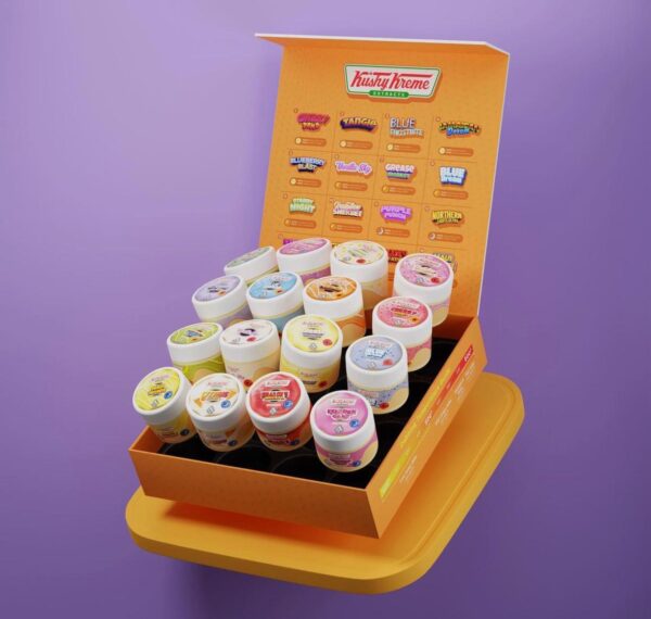 Kushy Kreme extracts Live Resin Sugar Variety Pack